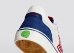 Heren Cariuma blauw & gebroken wit/rood 6F0Z24123 - Afbeelding 4