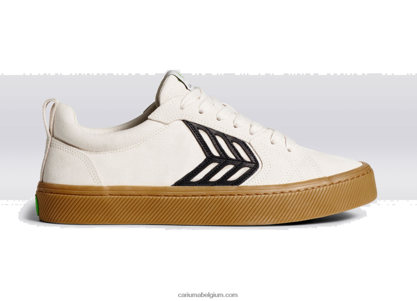 Heren Cariuma gebroken witte vintage gom/zwart 6F0Z24127 - Afbeelding 1