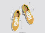Heren Cariuma geel contrast/ivoor 6F0Z24137 - Afbeelding 5