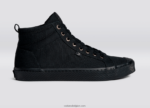 Heren Cariuma geheel zwart canvas 6F0Z2457