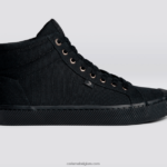Heren Cariuma geheel zwart canvas 6F0Z2457