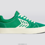 Heren Cariuma groen contrast/ivoor 6F0Z24140