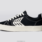 Heren Cariuma linkervoet(enkele schoen)-zwart contrast/ivoor 6F0Z24149
