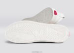 Heren Cariuma pantone gebroken wit/viva magenta canvas 6F0Z2439 - Afbeelding 2