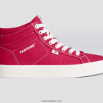 Heren Cariuma pantone viva magenta/gebroken wit canvas 6F0Z2463