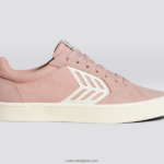 Heren Cariuma rechtervoet (enkele schoen)-roze/ivoor 6F0Z24162