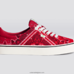 Heren Cariuma rood bandana-canvas 6F0Z2414