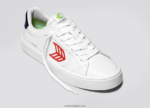 Heren Cariuma wit lwg leer/rood 6F0Z24102 - Afbeelding 4