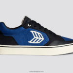 Heren Cariuma zwart & blauw/ivoor 6F0Z24125