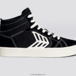 Heren Cariuma zwart contrast/ivoor 6F0Z24144