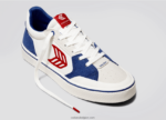 vrouwen Cariuma blauw & gebroken wit/rood 6F0Z24340 - Afbeelding 3