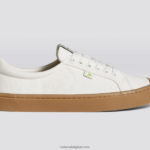 vrouwen Cariuma gebroken wit gom canvas 6F0Z24250