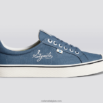 vrouwen Cariuma gjusta staalblauw canvas 6F0Z24267