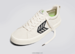 vrouwen Cariuma linkervoet(enkele schoen)-gebroken wit vintage/zwart 6F0Z24372 - Afbeelding 2