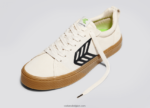 vrouwen Cariuma linkervoet(enkele schoen)-off-white vintage gum/zwart 6F0Z24370 - Afbeelding 2