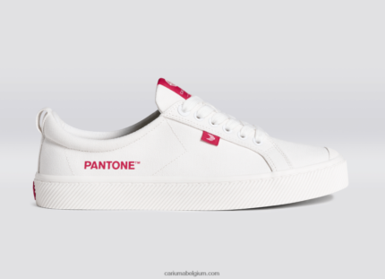 vrouwen Cariuma pantone gebroken wit/viva magenta canvas 6F0Z24252
