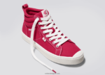 vrouwen Cariuma pantone viva magenta/gebroken wit canvas 6F0Z24280 - Afbeelding 3