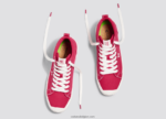vrouwen Cariuma pantone viva magenta/gebroken wit canvas 6F0Z24280 - Afbeelding 5