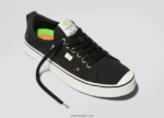 vrouwen Cariuma pinda's aarde zwart canvas 6F0Z24298 - Afbeelding 3