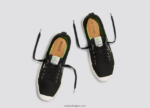 vrouwen Cariuma pinda's aarde zwart canvas 6F0Z24298 - Afbeelding 5