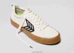 vrouwen Cariuma rechtervoet(enkele schoen)-off-white vintage gum/zwart 6F0Z24376 - Afbeelding 2